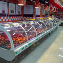 Vertical Multideck Open Display Chiller with Air Cooling